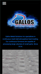Mobile Screenshot of gallosmetal.com